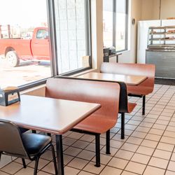 Trex Mart - Elwood - Bench seating in store