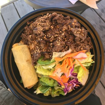 J BOX - Beef bulgogi bowl + brown rice ($.50 extra) - Japanese Near Me - Carlsbad, California