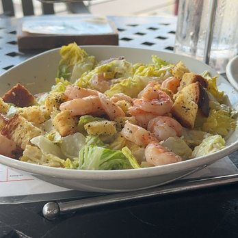 Kona Brewing - Caesar salad with "blackened shrimp". Was not a fan of this dish. - Pubs Near Me - Honolulu, Hawaii Kona Brewing - Caesar salad with "blackened shrimp". Was not a fan of this dish. - Pubs Near Me - Honolulu, Hawaii