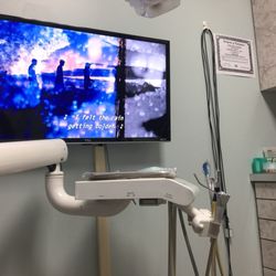 Harlem Dental Care - Watch tv while getting your teeth taken care of