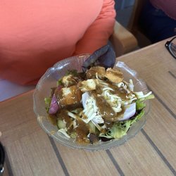 Scottish Heights Golf Club - Dinner salad...great size and taste
