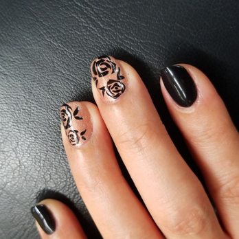 Glamorous Salon - Got it done by Jason. He's good. He can do any design you wanted. - Nail Salons Near Me - Walnut Creek, California