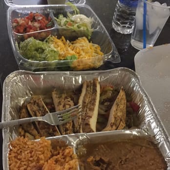 Chuy's - chicken fajitas for one! so much food. - Tex-Mex Near Me - Lubbock, Texas