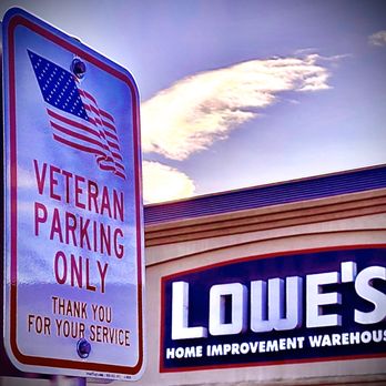 Lowe's Home Improvement - Veterans parking places at Lowe's. - Hardware Stores Near Me - Reno, Nevada