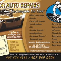 Motor Auto Repairs - Your only stop for complete car care