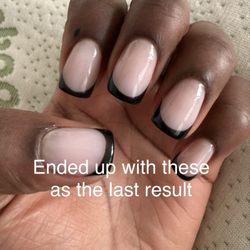 Kim's Nails - What I ended up with