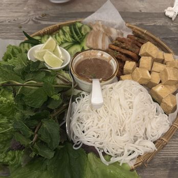 Pho Bar Vietnamese Kitchen - TOFU & FERMENTED SHRIMP SAUCE NOODLE (Serves 2) l Bun Dau Mam Tom - Vietnamese Near Me - Davie, Florida Pho Bar Vietnamese Kitchen - TOFU & FERMENTED SHRIMP SAUCE NOODLE (Serves 2) l Bun Dau Mam Tom - Vietnamese Near Me - Davie, Florida