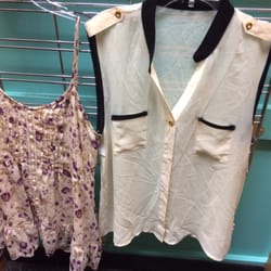 Plato's Closet - A lot if the items are wrinkled like the white one