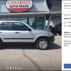 University Auto Sales - Bait and Switch.
