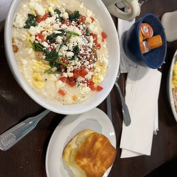 Two Eggs! - McDonough - Meditation Bowl with grits - Breakfast & Brunch Near Me - Hampton, Georgia Two Eggs! - McDonough - Meditation Bowl with grits - Breakfast & Brunch Near Me - Hampton, Georgia