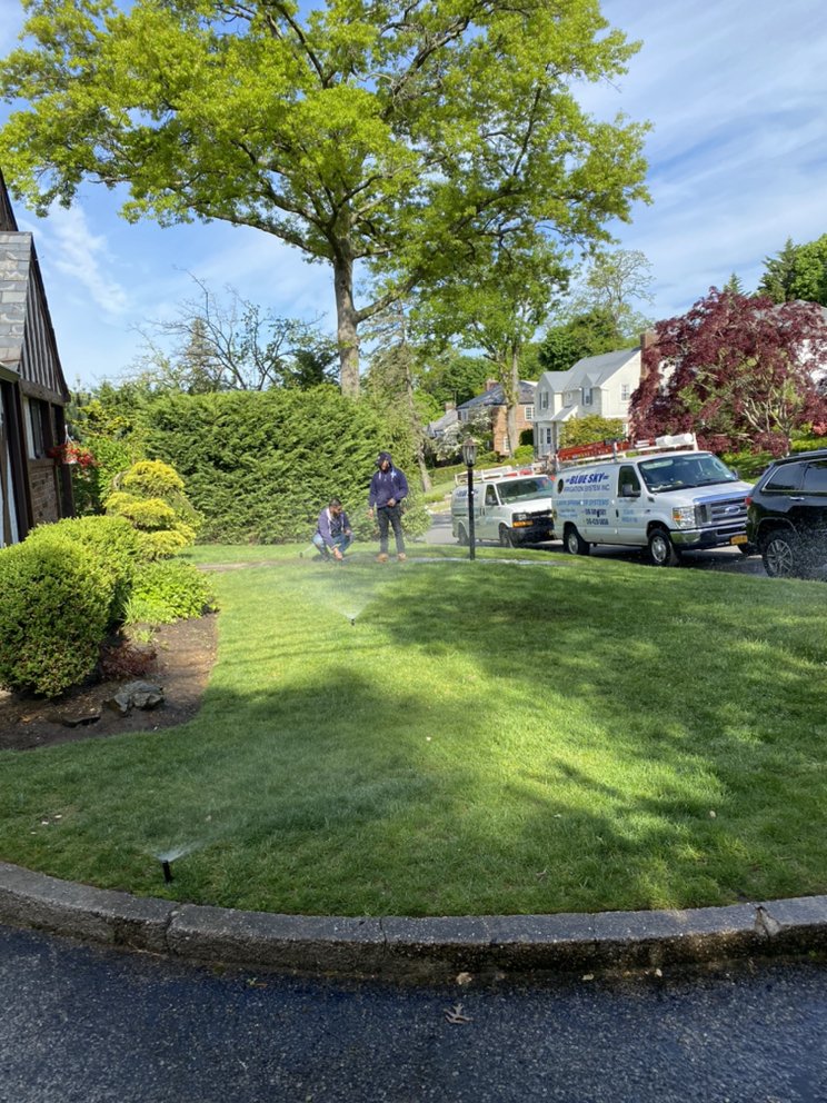 Slide of Blue Sky Irrigation System