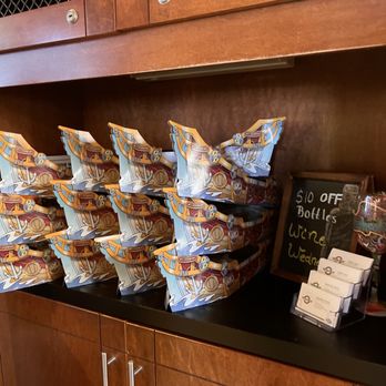 White Spot - a bunch of bags of chips on a shelf - Canadian (New) Near Me - Burnaby, British Columbia White Spot - a bunch of bags of chips on a shelf - Canadian (New) Near Me - Burnaby, British Columbia