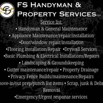 FS Handyman And Property Services - FS Handyman and Property Services Service List - Handyman Near Me - Pikeville, Tennessee FS Handyman And Property Services - FS Handyman and Property Services Service List - Handyman Near Me - Pikeville, Tennessee