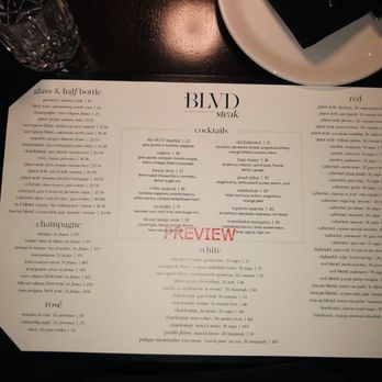 BLVD Steak - Menu - Steakhouses Near Me - Sherman Oaks, California BLVD Steak - Menu - Steakhouses Near Me - Sherman Oaks, California