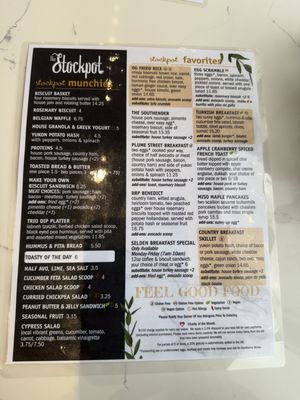 Menu photo 8 The Stockpot Norfolk Norfolk, VA