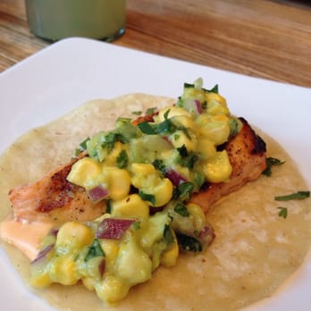 Nada - Salmon taco - Mexican Near Me - Indianapolis, Indiana Nada - Salmon taco - Mexican Near Me - Indianapolis, Indiana