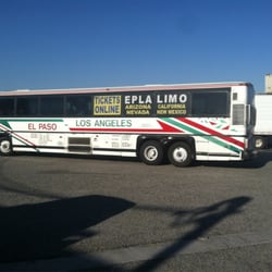 El Paso Los Angeles Limousine Express - Old school bus
