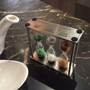 Alo Restaurant - Perfect tea steeper timer - Bars Near Me - Toronto, Ontario