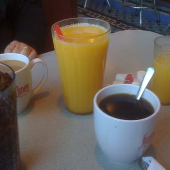 Silver Diner - Better picture of Large and Small OJ's - Diners Near Me - Cherry Hill, New Jersey Silver Diner - Better picture of Large and Small OJ's - Diners Near Me - Cherry Hill, New Jersey