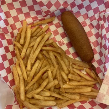 Cross Eyed Cricket - Kids corndog and fries - Sports Bars Near Me - Peoria, Arizona Cross Eyed Cricket - Kids corndog and fries - Sports Bars Near Me - Peoria, Arizona