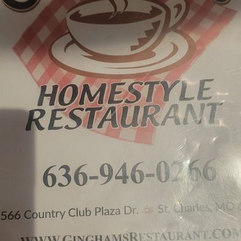 Gingham's Homestyle Restaurant - American Near Me - Saint Charles, Missouri Gingham's Homestyle Restaurant - American Near Me - Saint Charles, Missouri