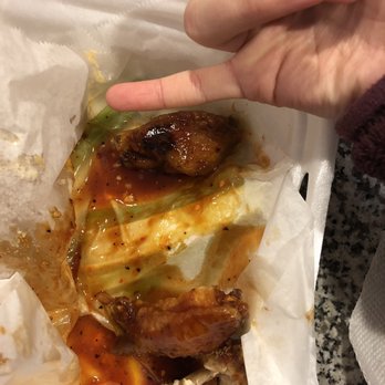 DD Peckers - this wing was all cartilage. - Burgers Near Me - Charlotte, North Carolina DD Peckers - this wing was all cartilage. - Burgers Near Me - Charlotte, North Carolina