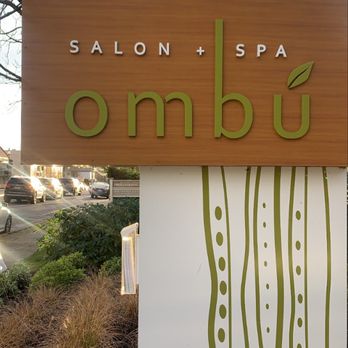 Ombu Salon + Spa - The entrance sign - Day Spas Near Me - Edmonds, Washington