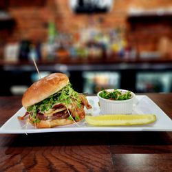 Black Fork Bistro - Bacon & Brie Burger