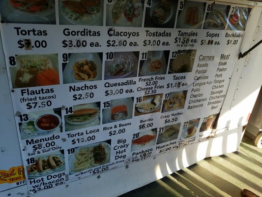 Menu photo 3 Dona Orlanda Dade City, FL