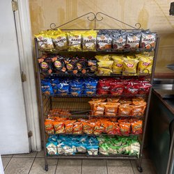 Potato chip rack