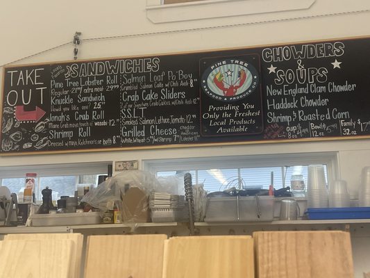 Menu photo 2 Pine Tree Seafood & Produce Scarborough, ME Menu photo 2 Pine Tree Seafood & Produce Scarborough, ME