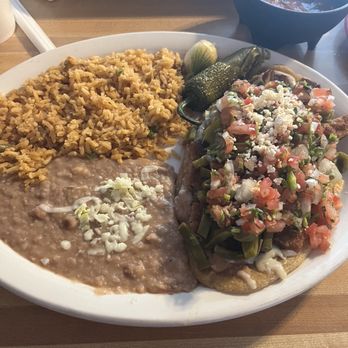 The Jalapeno Grille - Huarache with milanesa - Mexican Near Me - St. Charles, Illinois