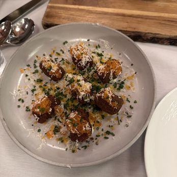 Rainbow Lodge - Tater tots with caviar - New American Near Me - Houston, Texas Rainbow Lodge - Tater tots with caviar - New American Near Me - Houston, Texas