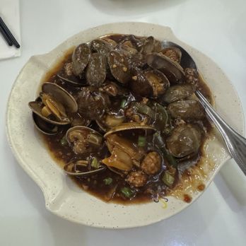 Chi Cafe - Baby Clam with Black Bean Sauce - Hong Kong Style Cafe Near Me - Chicago, Illinois