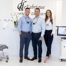 deFabrique Aesthetic Dentistry - From left to right, Dr. Alec deFabrique, Dr. Nicolas deFabrique, Dr. Alyssa Bonomo