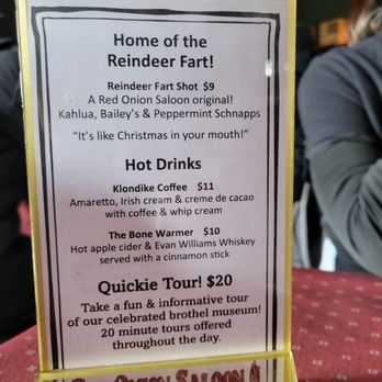 Red Onion Saloon - Best drinks ever! - Tours Near Me - Skagway, Alaska