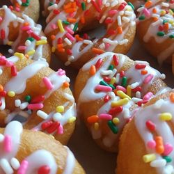 Willamette Minis - Vanilla iced with sprinkles!
