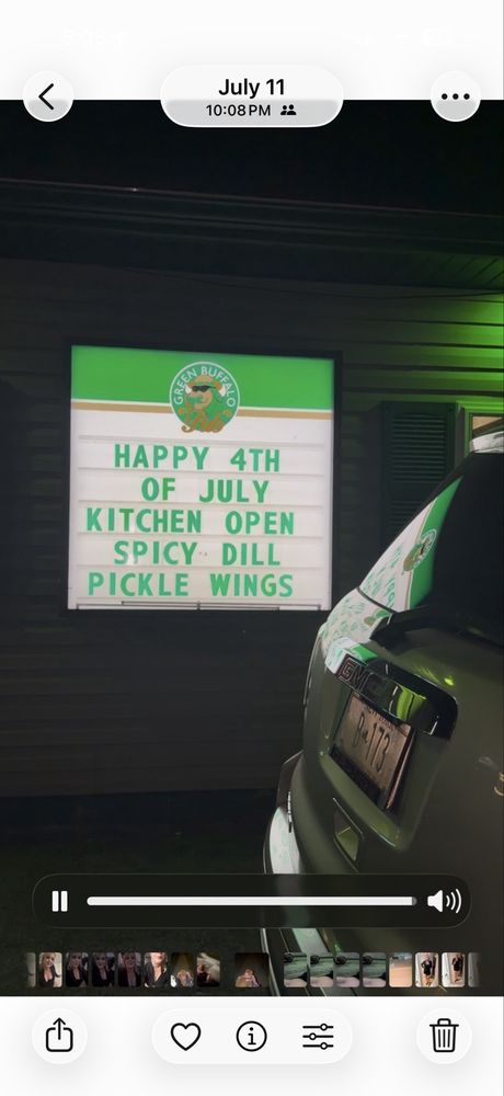 Green Buffalo Pub Logo
