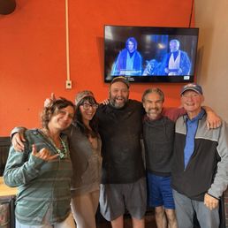 Hanging out with Spencer, the kindest restaurant owner I've ever met.