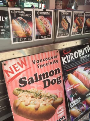 Menu photo 2 Japadog Vancouver, BC Menu photo 2 Japadog Vancouver, BC