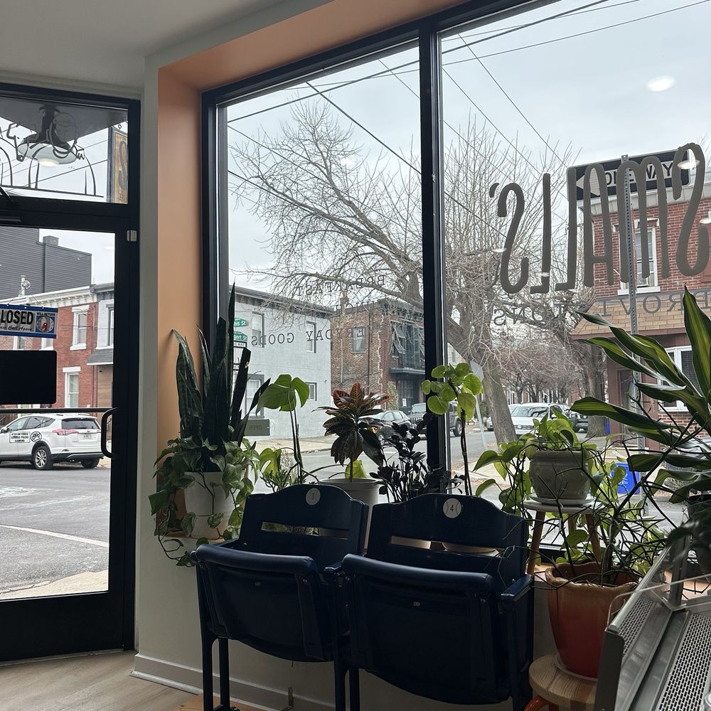 Smalls Provisions - Where else can you see old stadium seats from the Vet and get an amazing sandwich?! - Breakfast & Brunch Near Me - Philadelphia, Pennsylvania Smalls Provisions - Where else can you see old stadium seats from the Vet and get an amazing sandwich?! - Breakfast & Brunch Near Me - Philadelphia, Pennsylvania
