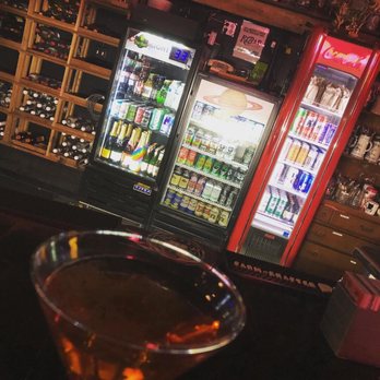 ReBAR - My Manhattan and a view of the beer cooler. - Bars Near Me - Las Vegas, Nevada ReBAR - My Manhattan and a view of the beer cooler. - Bars Near Me - Las Vegas, Nevada