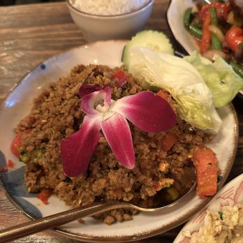 Saranrom Thai - Southern Spicy Minced Pork - Thai Near Me - Elmhurst, New York Saranrom Thai - Southern Spicy Minced Pork - Thai Near Me - Elmhurst, New York