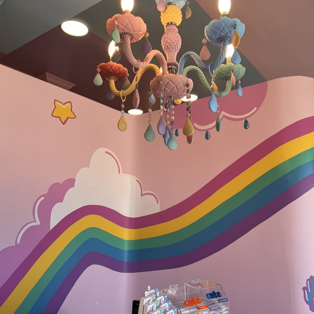 Cute Nail Studio Congress - The most baby queer chandelier - Nail Salons Near Me - Austin, Texas