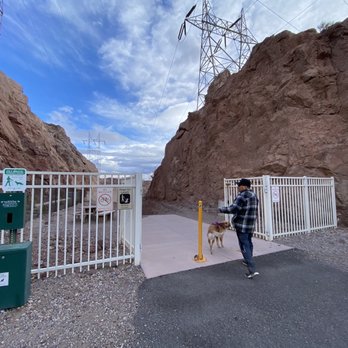 Historic Railroad Trail - Getting closer to Hoover Dam from Historic Railroad Trail - Hiking Near Me