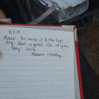 Fortuna Mountain - Left a message in the geo-cache boxes! - Hiking Near Me - San Diego, California