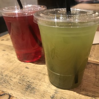 Goldstruck Coffee - cranberry and green ice tea - tastes diluted - Coffee & Tea Near Me - Toronto, Ontario