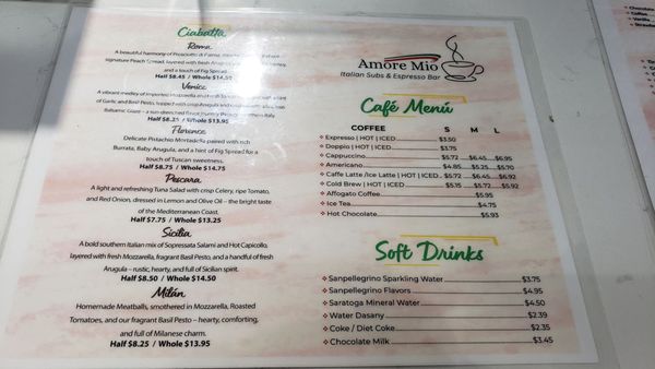 Menu photo 2 Amore Mio Café Indianapolis, IN