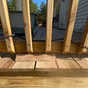 Unshakable Builders - Not sure why those boards under there are there - Architects Near Me - Greenville, North Carolina