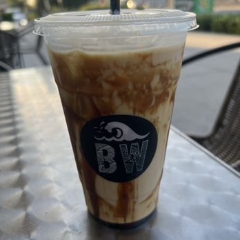 Bluewater Poke - I got the Brown sugar milk tea today and it was pretty good. - Poke Near Me - Redlands, California